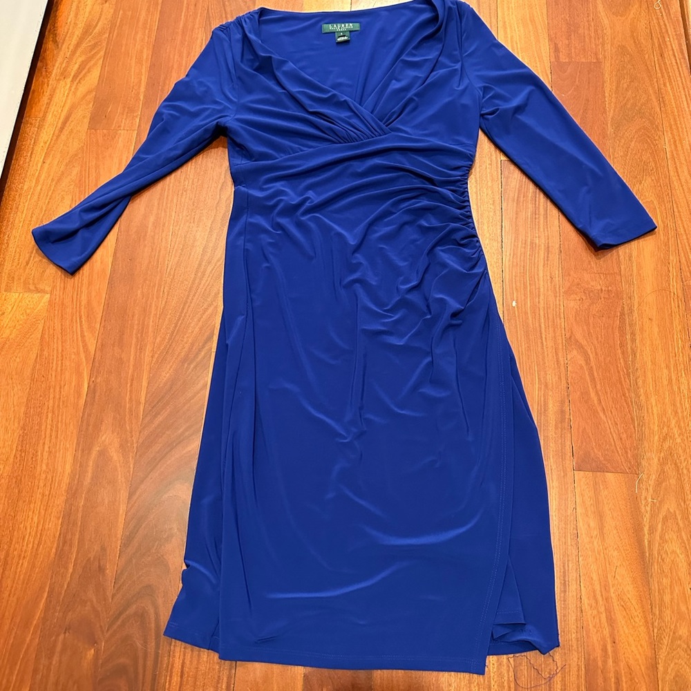 Lauren by Ralph Lauren Cocktail Dress - Blue size 2